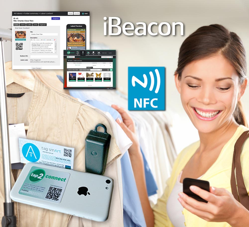 Tap2Connect NFC & iBeacon